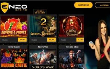 Hasta 100 euros en giros gratis en Enzo Casino