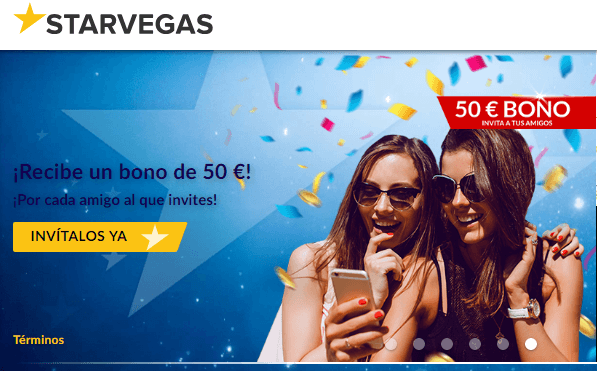 Casino Starvegas entrega 200 euros por primer depósito