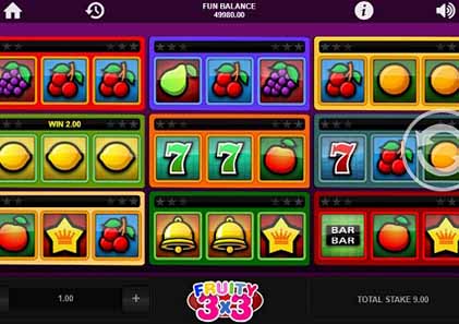 Fruity 3x3 tragamonedas