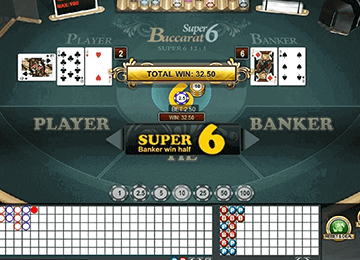 Baccarat Super 6