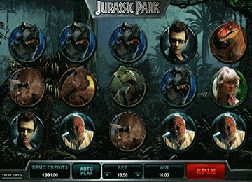 tragaperras Jurassic Park