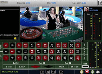 Live American Roulette