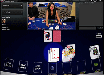 Blackjack early Payout en vivo