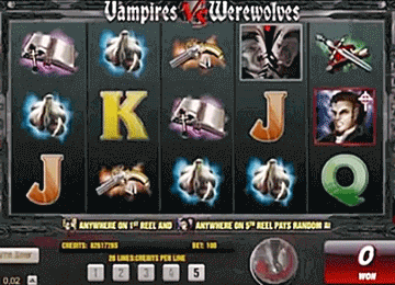 Vampires Vs Werewolves tragamonedas