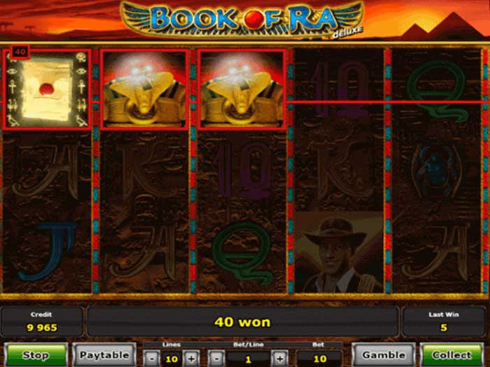 Tragaperras Book of Ra Deluxe iframe