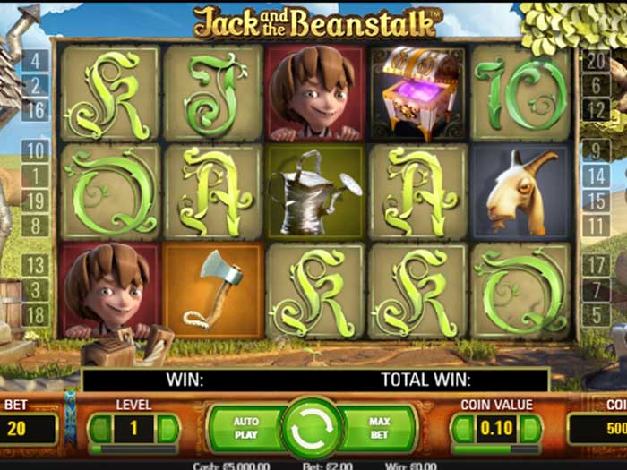 Tragaperras Jack and the Beanstalk iframe