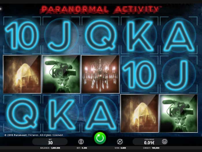 Tragaperras Paranormal Activity iframe