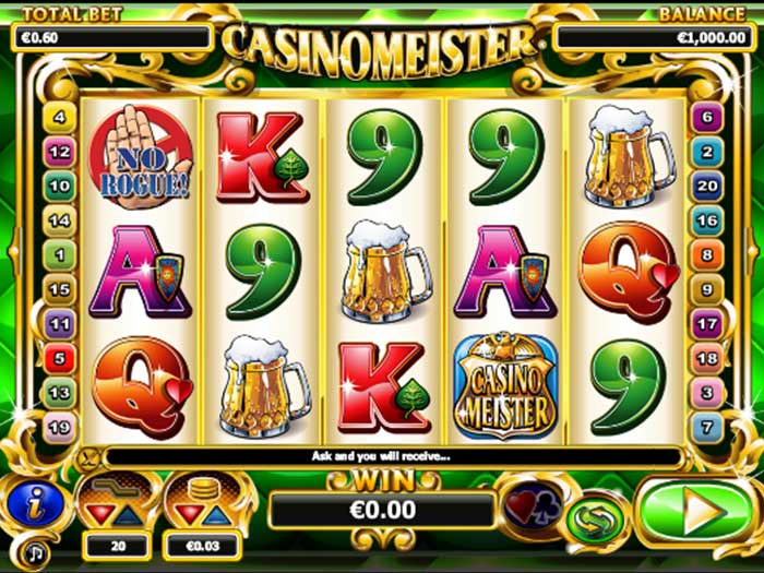 Tragaperras Casinomeister iframe